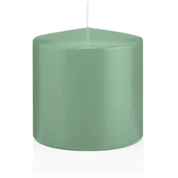 Wiedemann Kerzen Stumpenkerzen Reseda Ø 98 x 100 mm, 6 Stück