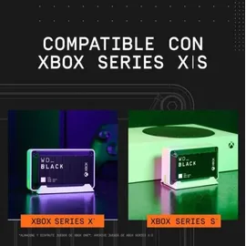 Western Digital Black D30 Game Drive für Xbox 2 TB USB 3.2 WDBATL0010BBK-WESN
