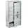 Karat Medizinschrank Allen Abschließbarer Arzneischrank mit Glastür Silber 60 x 30 cm 4 Fächer