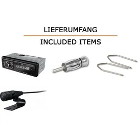 JUST SOUND best choice for caraudio Autoradio Einbaupaket JBL Celebrity 150 passend für Opel Vectra A | Bluetooth USB