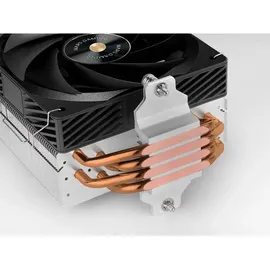 Mars Gaming MCPU-X4, CPU Kühler 230W TDP, 4x Heatpipes HCT Neue Generation, PWM Lüfter SI Extreme-Silence 120mm, Ausbalancierter Kupferkern, Universelle Kompatibilität Intel und AMD, Schwarz