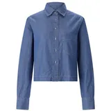 CLOSED Cropped Jeansbluse Blau XS
