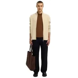 Selected SLHTELLER FN RELAXED ZIP CARDIGAN Herren Beige L