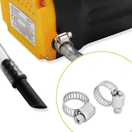 monzana Ölabsaugpumpe elektrisch 12V Kunststoff 5 l/min rot