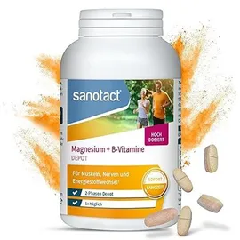 Sanotact Magnesium 500 + B-Vitamine Tabletten 180 St.