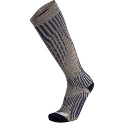 UYN Shiny Kaschmir Skisocken aus Natex, Kaschmir und Merinowolle Herren celebrity gold 42-44