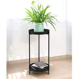 DanDiBo Ambiente Blumenhocker 52 x 52 cm Schwarz