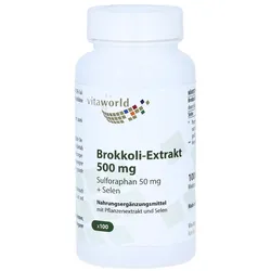 Brokkoli 500/50 mg Sulforaphan+Selen Kap 100 St