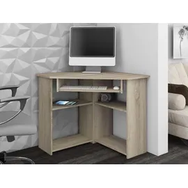 akord furniture factory AKORD TED in der Farbe Sonoma-Eiche und 5 Ablagen B80 x H74 x T80 cm - Hellbraun
