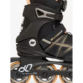 K2 Alexis 80 Boa Black/Peach 37