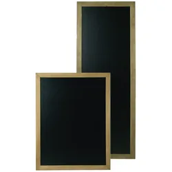 Contacto Schreibtafel, 56x120cm, teak