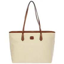 BRIC'S Volterra Trama Shopper Baumwolle Beige
