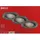 Briloner Einbauleuchte 3er Pack rund chrom matt