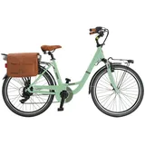 VENICE - I love Italy MBM Elektro-Citybike MONOTUBO CLASSIC Lady 26 Zoll, VERDE GIULIETTA