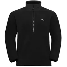 Jack Wolfskin Sumetro Half Zip Sweatjacke Herren Schwarz 3XL
