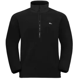 Jack Wolfskin Sumetro Half Zip Sweatjacke Herren Schwarz 3XL