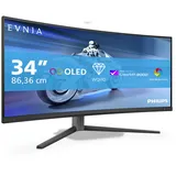 Philips Evnia 34M2C6500 (34") WQHD Gaming Monitor (0,03 ms Reaktionszeit, 175 Hz)