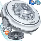 monzana Poolroboter Poolboy 600 weiß inkl. 1 x 5,2 Ah