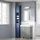 SoBuy Hochschrank 20 x 180 x 20 cm Blau MDF