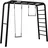 Berg Toys Klettergerüst PlayBase Medium Schwarz