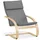 Homestyle4u Relaxsessel Grau | Gr.: onesize