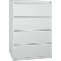 Gürkan Hängeregistraturschrank 76 x 62 x 132 cm grau