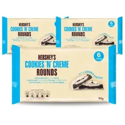 Hershey's Cookies n Creme Rounds 3x 96g