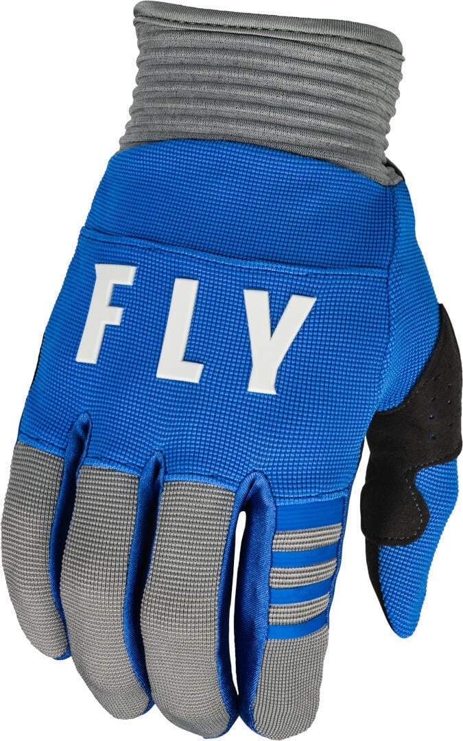 Fly Racing F-16 2023 Youth Motorcross Motorcross handschoenen, grijs-blauw, M Voorman