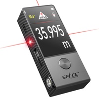 MiLESEEY D9 Pro Laser-Entfernungsmesser mit visueller Ausrichtungsanzeige, 100m professionelles Laser-Messgerät mit IPS-Touchscreen-Schnittstelle, 14 Messmodi, P2P, Live-Winkelanzeige, APP-Sync