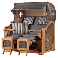 Bene living Strandkorb Ammersee Grande XL Teak - PE