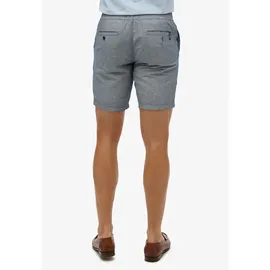 Superdry für Herren. M7110455A Merchant Store Shorts blau (S), Lässig, Leinen
