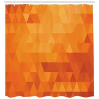 ABAKUHAUS Duschvorhang 175 x 220 cm burnt orange