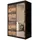 möbel kryspol Schwebetürenschrank OLD STYLE T2 120 x 200 x 62 cm Schwarz