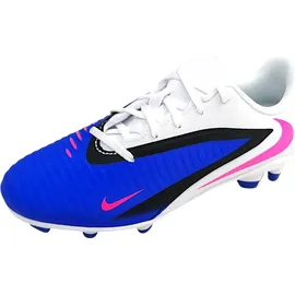 Nike Phantom 6 Low Club FG/MG Kinder Racer Blue/Weiß/Pink Blast 35