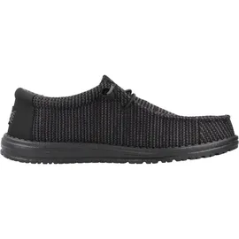 HEYDUDE Wally Stretch Sox Herren Schwarz/Grau 44