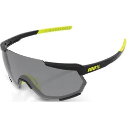 100 Percent Racetrap Gloss Black / Smoke Lens Schwarz Modell Aktion