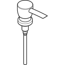Hansgrohe Pumpe Lotionsspender chrom 98515000