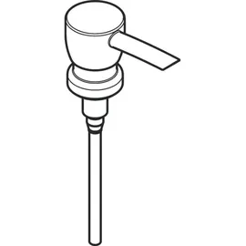 Hansgrohe Pumpe Lotionsspender chrom 98515000