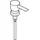 Hansgrohe Pumpe Lotionsspender chrom 98515000