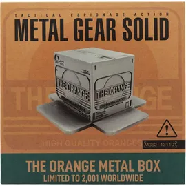 FaNaTtik Metal Gear Solid 2 Replica Cardboard Box