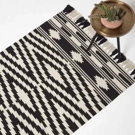 Homescapes KELIM-TEPPICH Dinan handgewebt 90/150 cm,