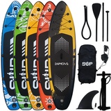 24move 24MOVE® Standup Paddle Board SUP, inkl. umfangreichem Zubehör, Paddel und Hochdruckpumpe, SPECIAL FORCE, 320x80x15cm