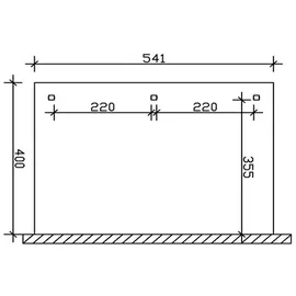 SKANHOLZ Andria 541 x 400 cm eiche hell