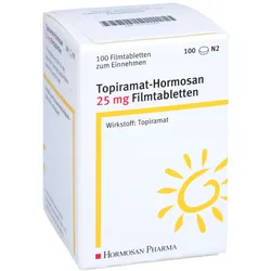 Topiramat Hormosan 25 mg Filmtabletten 100 St