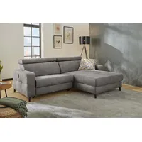 Jockenhöfer Gruppe Ecksofa »Doppio L-Form mit elektromotorischer Relaxfunktion und«,