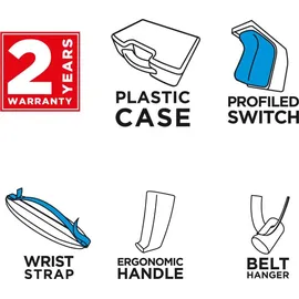 Graphite - 520W - 0-4500U-min - Grau