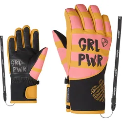 Ziener Liwa ASR PR Girls Glove Junior golden milk.vanilla pink (317342) 3