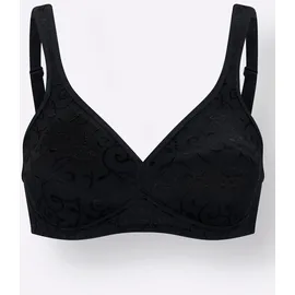 Triumph Elegant Cotton BH ohne Bügel 10100175 black 75E
