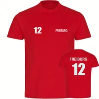 Multifanshop Kinder T-Shirt - Freiburg - Trikot Nummer 12