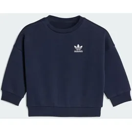 adidas LOOSE CREW TRAININGSANZUG Blau 2-3Y